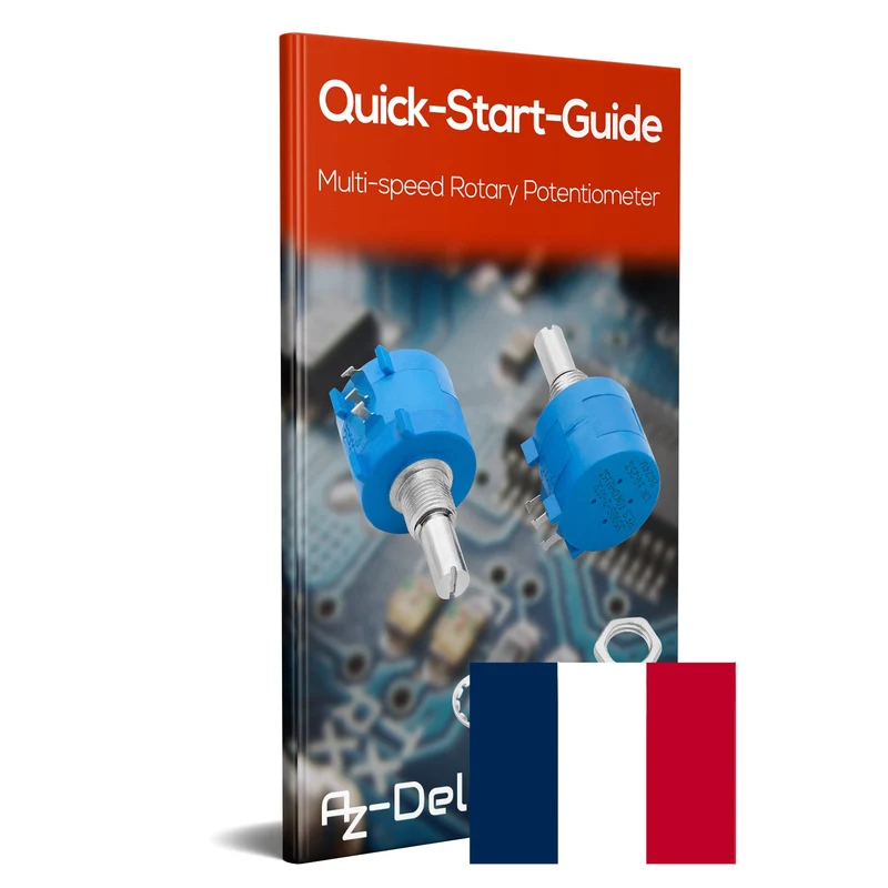 Mehrgang rotary Potentiometer mit Schutzwiderstand 3590S 10K Ohm mit einstellbarem Widerstand