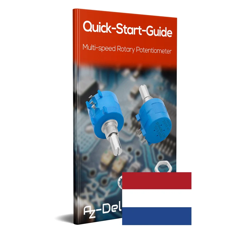 Mehrgang rotary Potentiometer mit Schutzwiderstand 3590S 10K Ohm mit einstellbarem Widerstand