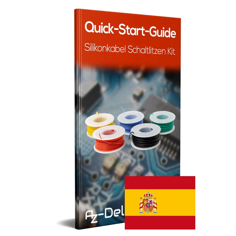Ultraflexibles verzinntes Silikonkabel Schaltlitzen Kit temperaturbeständig aus Kupferdraht als Jumper oder zum Verseilen oder Verbinden