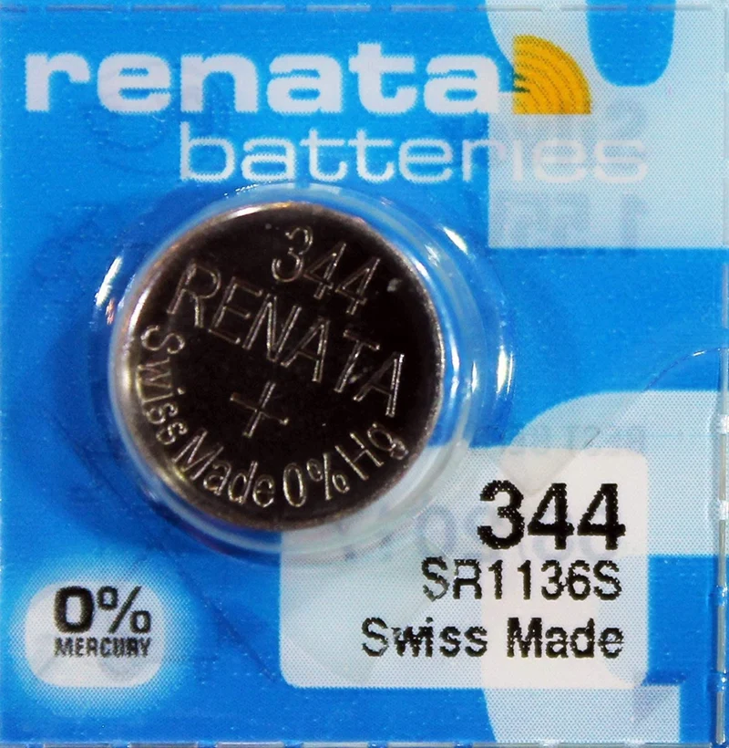 2 x Renata Batteria Orologio - Fatto In Svizzera - Tutte Le Taglie - Ossido D'argento renata Batterie - 315,317,319,321,329,335,337,341,344,346,350,357,361,362,364,366,370,371,373,377,379,381,384,389,390,391,392,393,394,395,396,397 - CR 2450N,1225,1632,16