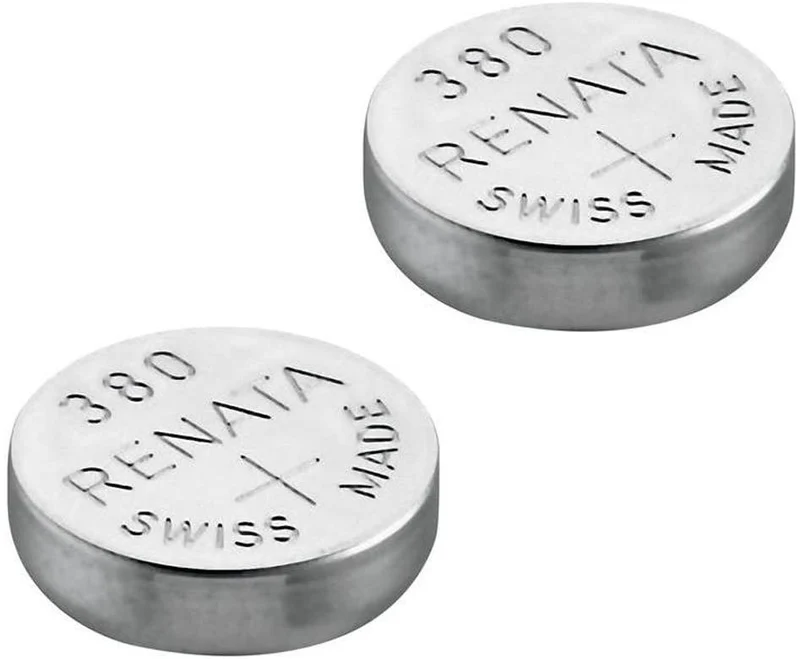 2 x Renata Batteria Orologio - Fatto In Svizzera - Tutte Le Taglie - Ossido D'argento renata Batterie - 315,317,319,321,329,335,337,341,344,346,350,357,361,362,364,366,370,371,373,377,379,381,384,389,390,391,392,393,394,395,396,397 - CR 2450N,1225,1632,16