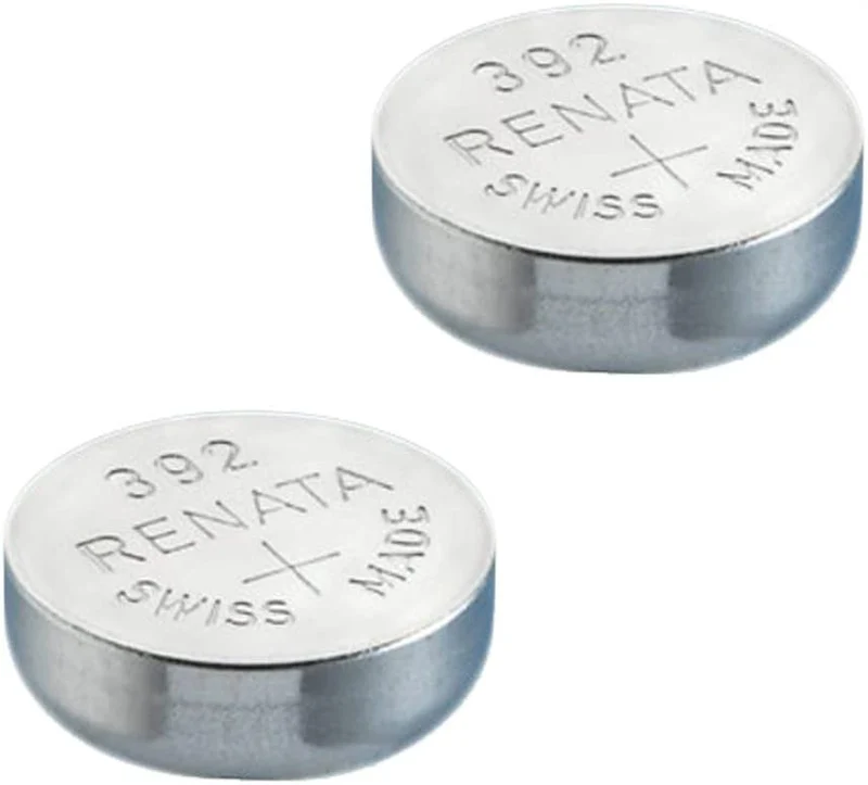 2 x Renata Batteria Orologio - Fatto In Svizzera - Tutte Le Taglie - Ossido D'argento renata Batterie - 315,317,319,321,329,335,337,341,344,346,350,357,361,362,364,366,370,371,373,377,379,381,384,389,390,391,392,393,394,395,396,397 - CR 2450N,1225,1632,16