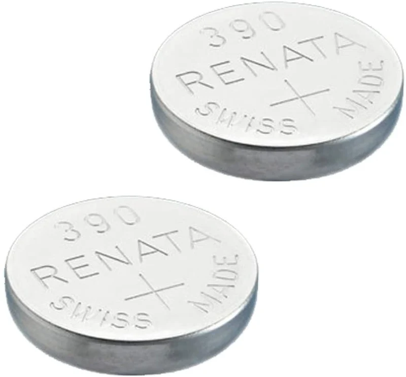 2 x Renata Batteria Orologio - Fatto In Svizzera - Tutte Le Taglie - Ossido D'argento renata Batterie - 315,317,319,321,329,335,337,341,344,346,350,357,361,362,364,366,370,371,373,377,379,381,384,389,390,391,392,393,394,395,396,397 - CR 2450N,1225,1632,16