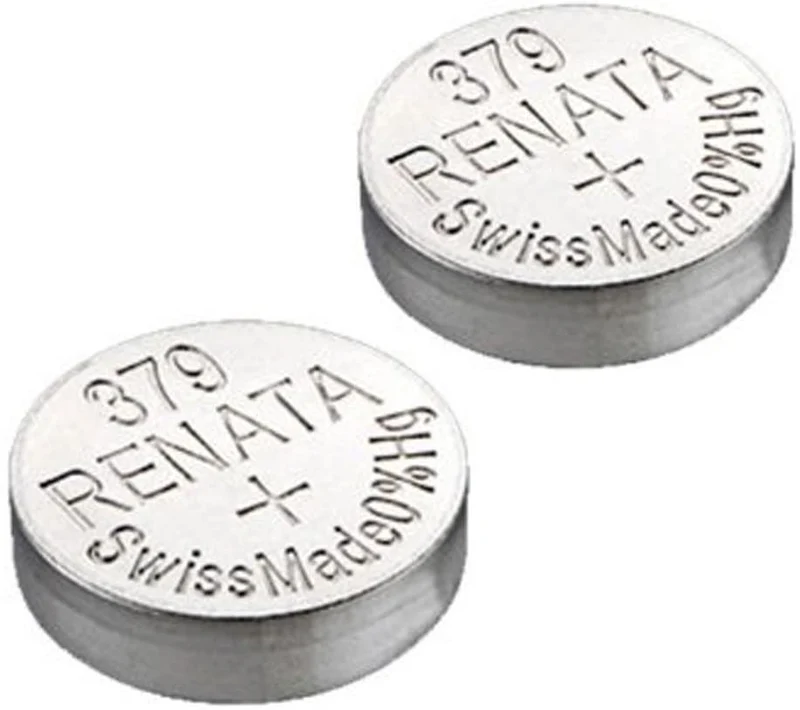 2 x Renata Batteria Orologio - Fatto In Svizzera - Tutte Le Taglie - Ossido D'argento renata Batterie - 315,317,319,321,329,335,337,341,344,346,350,357,361,362,364,366,370,371,373,377,379,381,384,389,390,391,392,393,394,395,396,397 - CR 2450N,1225,1632,16