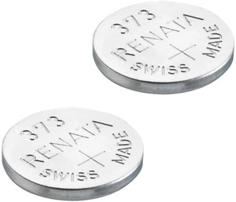 2 x Renata Batteria Orologio - Fatto In Svizzera - Tutte Le Taglie - Ossido D'argento renata Batterie - 315,317,319,321,329,335,337,341,344,346,350,357,361,362,364,366,370,371,373,377,379,381,384,389,390,391,392,393,394,395,396,397 - CR 2450N,1225,1632,16