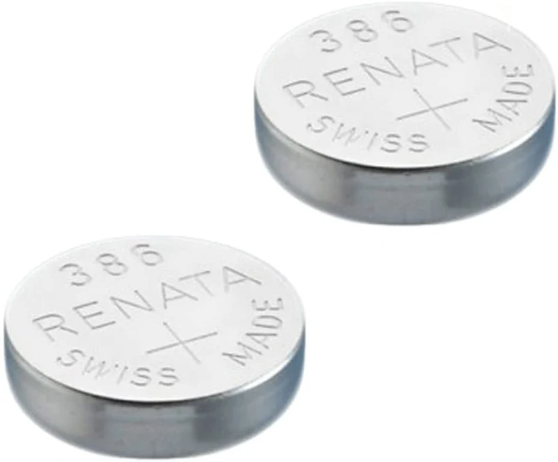 2 x Renata Batteria Orologio - Fatto In Svizzera - Tutte Le Taglie - Ossido D'argento renata Batterie - 315,317,319,321,329,335,337,341,344,346,350,357,361,362,364,366,370,371,373,377,379,381,384,389,390,391,392,393,394,395,396,397 - CR 2450N,1225,1632,16
