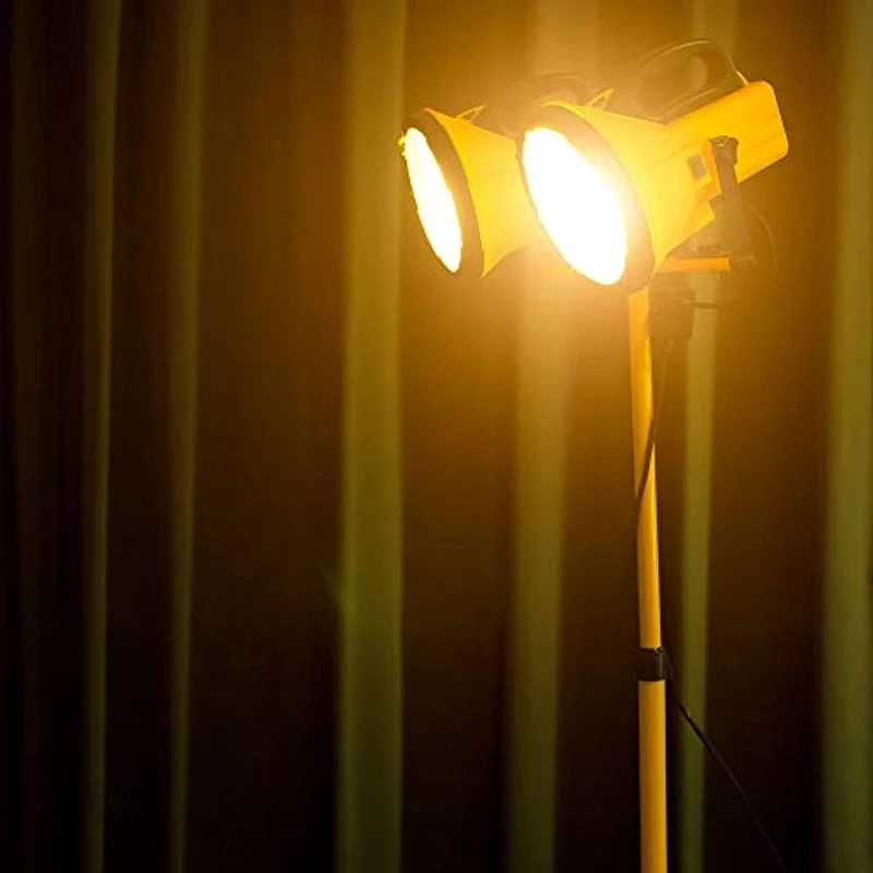 Supporto Trepiede in Alluminio per Fari LED Colore Giallo