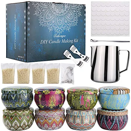 mreechan Kit per Creare Candele, Set Candele DIY, Completo con...