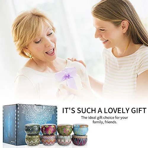 mreechan Kit per Creare Candele, Set Candele DIY, Completo con...