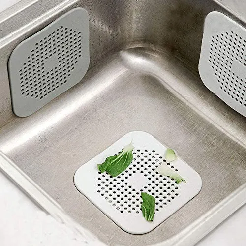 ROBAKO Filtro per Lavello in Silicone/Coperchi di Scarico Doccia/Adatto...
