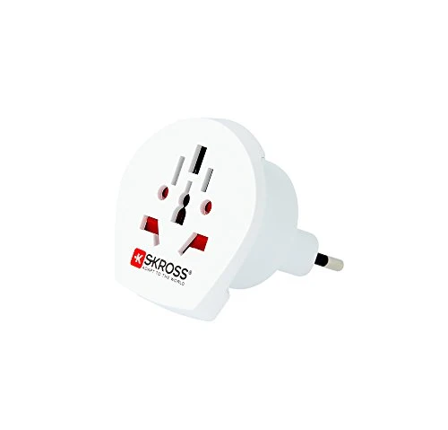 Skross by Poly Pool PP0444 Adattatore da Viaggio Italia con Spina Standard...