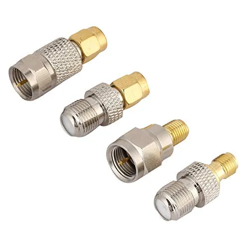 Connettore Antenna Portatile In Ottone Da 4 Pezzi, Adattatore Convertitore...