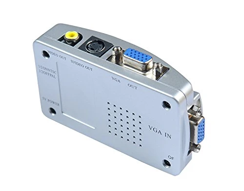 tempo di saldi Convertitore adattatore video da vga a av, rca,s-video per...