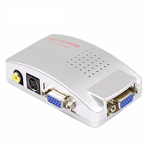 tempo di saldi Convertitore adattatore video da vga a av, rca,s-video per...
