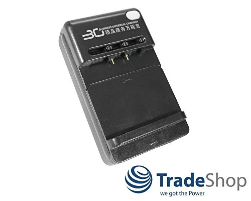 Trade Shop Caricatore Universale da Tavolo per Batteria agli ioni di Litio...