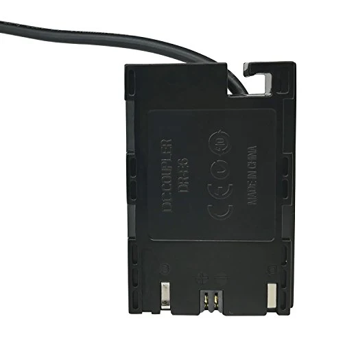 ANDYCINE - Adattatore per batteria D-Tap a LP-E6, compatibile con A-DTAP-E6.