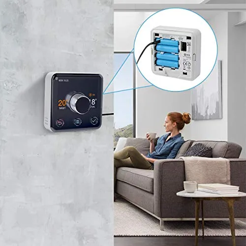 AIEVE - 6V 4 x AA Alimentatore per adattatore eliminatore batteria Nero