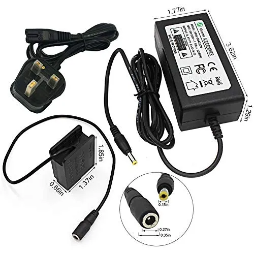 DMW-DCC8 DMW-AC8 - Adattatore di alimentazione CA per fotocamere digitali...