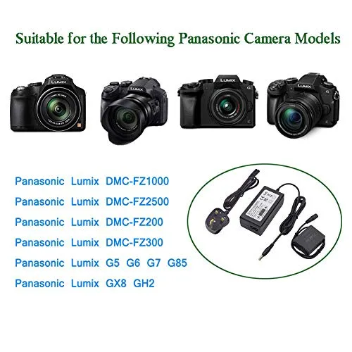 DMW-DCC8 DMW-AC8 - Adattatore di alimentazione CA per fotocamere digitali...