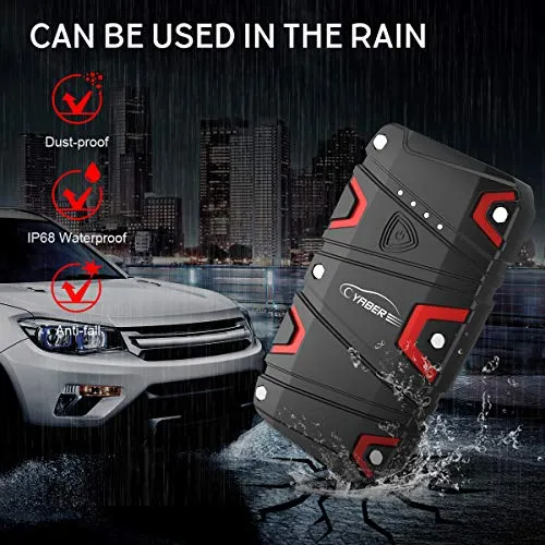 YABER Avviatore Emergenza per Auto, 1200A 15000mAh Batteria Auto...