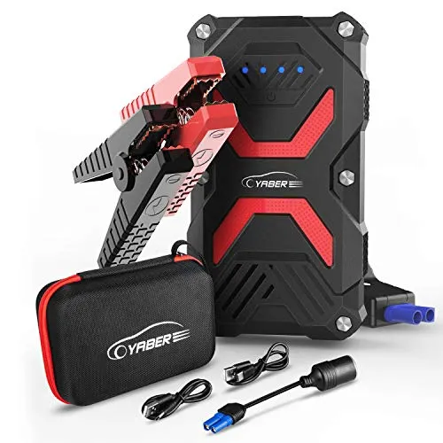 YABER Avviatore Emergenza per Auto, 1000A 13800mAh Batteria Auto...