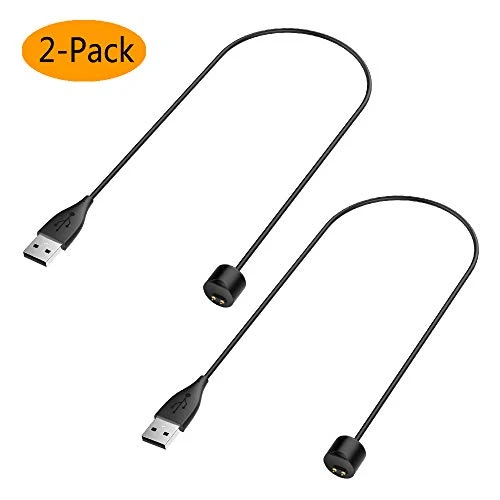 Hianjoo [2 Packs Cavo di Ricarica USB Compatibile per Xiaomi Mi Band 5,...