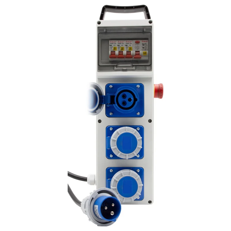 Distributore di Corrente Brennenstuhl BSV 4 ITRE1 EMO RCD 30mA 3x CEE 230V/16A IP67