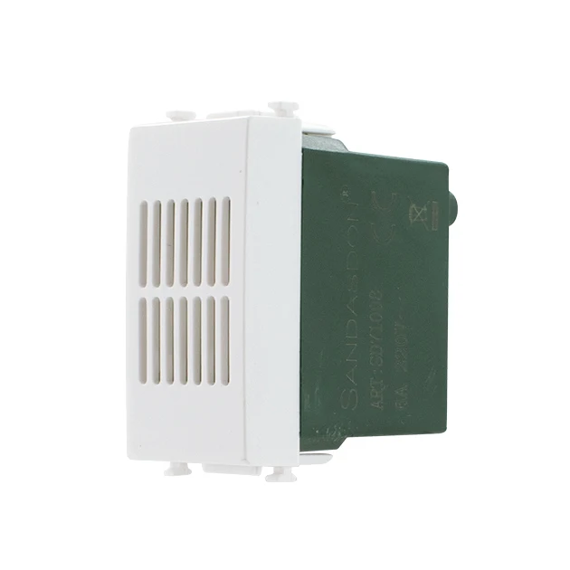 SANDASDON SD71008 Ronzatore 220V Bianco Compatibile Vimar Plana