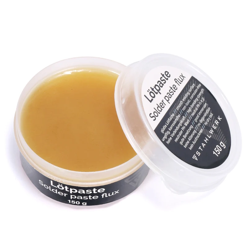 STAHLWERK Lötzubehör Set mit Lötkolbenspitzen-Reiniger Lötpaste 150 g