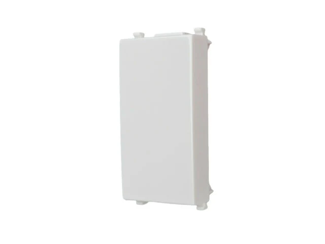 SANDASDON SD70000 2 Pezzi Copritasti Copriforo 1M Bianco Compatibile Vimar Plana