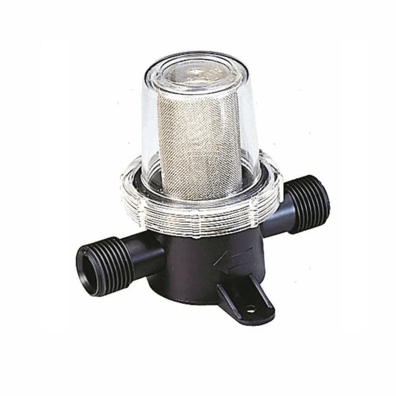 Filtro Acqua Sanitaria 1/2" con Cesto Inox – Filtro Antimpurità per Impianto di Bordo