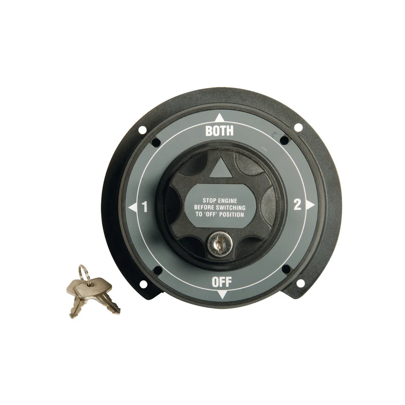 Interruttore/deviatore per batterie Heavy Duty 500/310A con chiave serraggio