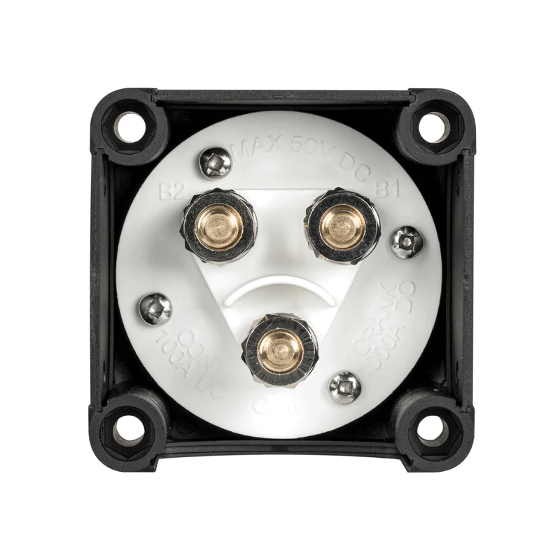 Deviatore 100A/300A continuo/intermitente staccabatteria
