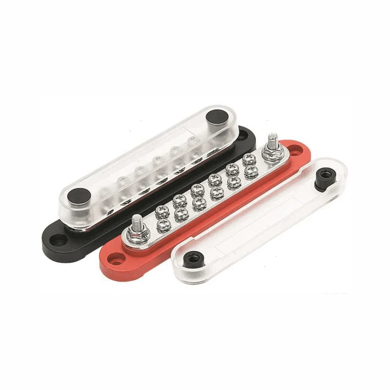 Barra connessione 150A 12M4-2M6 rossa
