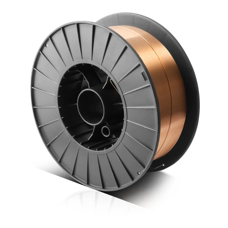 STAHLWERK MIG MAG Premium Schweißdraht / Drahtrolle ER70S-6 SG2 0,8 mm S270/D270 15 kg für Schweißarbeiten mit Schutzgas