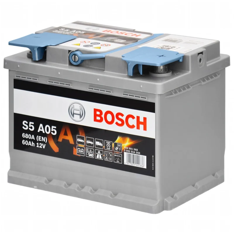 Batteria Servizi AGM Bosch S5 A05 12V 60Ah