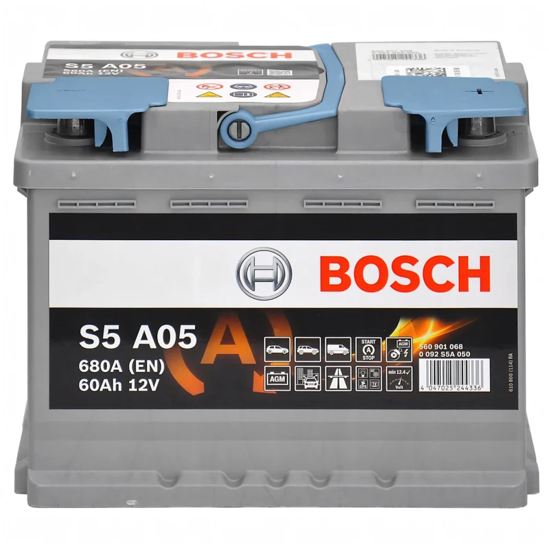 Batteria Servizi AGM Bosch S5 A05 12V 60Ah