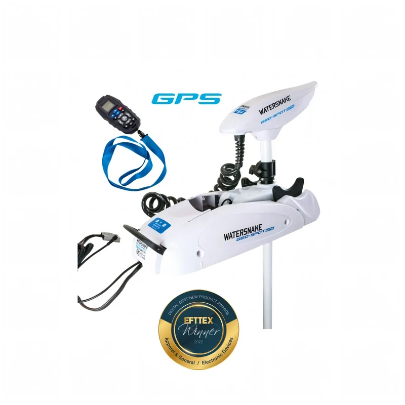 Motore Elettrico Watersnake GEO-SPOT GPS 65 lb 12V con Ancora Elettronica