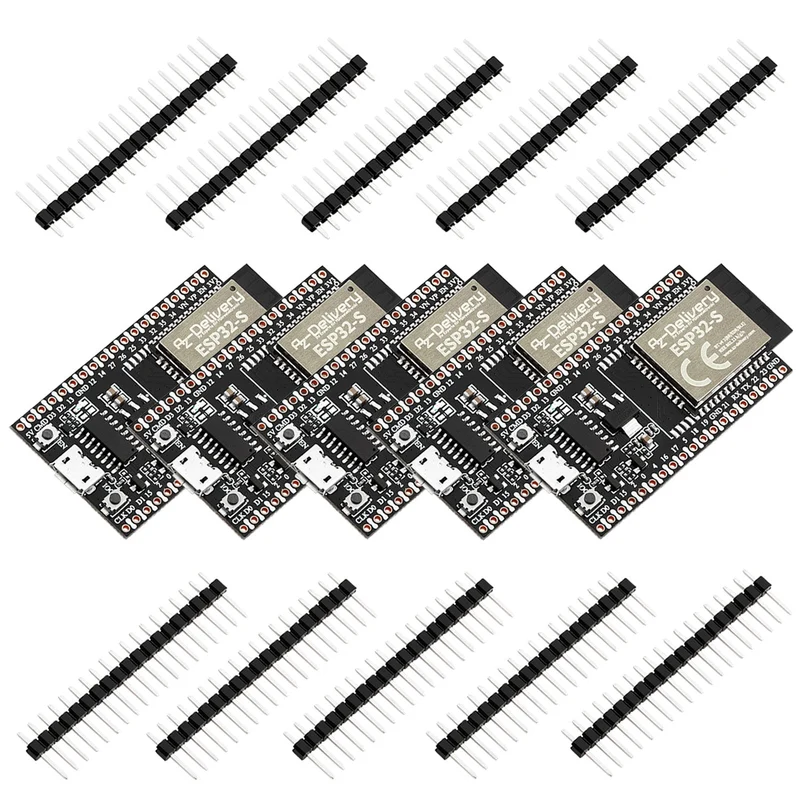 ESP32S Dev Kit C V4 NodeMCU WLAN Development Board unsoldered compatible with Arduino (successor module of ESP32S Dev Kit C)