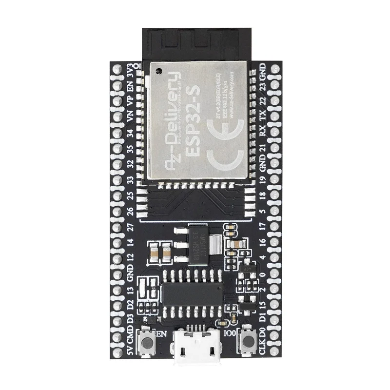 ESP32S Dev Kit C V4 NodeMCU WLAN Development Board compatible with Arduino (successor module of ESP32S Dev Kit C V2)