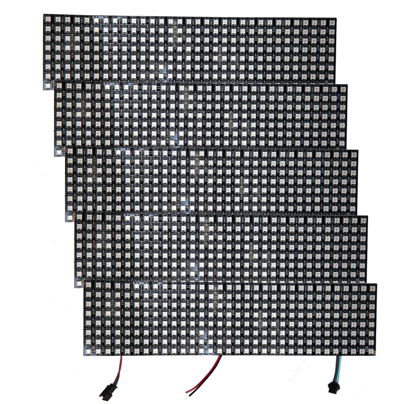 WS2812B Matrix LED Panel Module with individually addressable RGB LED Pixels