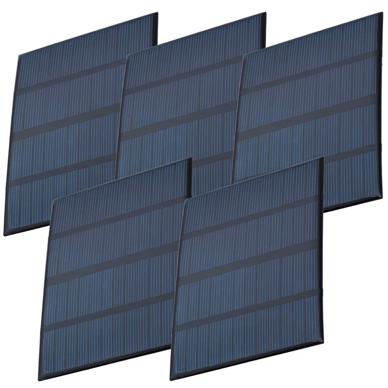 Solar Panel 5V 1.5W Waterproof Polysilicon Mini Solar Module for Charging Batteries and Devices