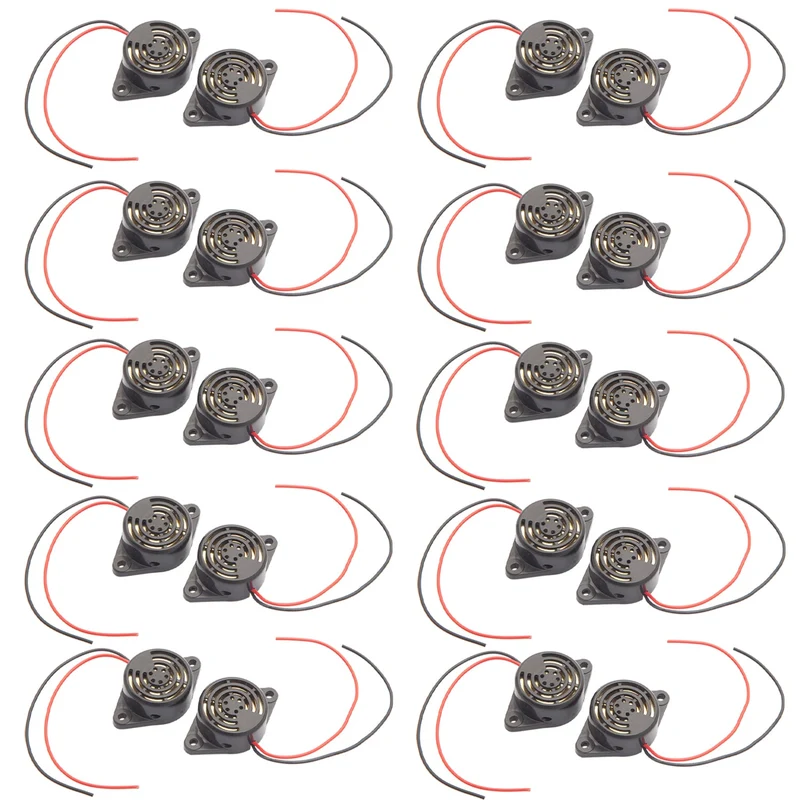 Buzzer electronic signal tone alarm DC3-24V 95dB with continuous signal tone