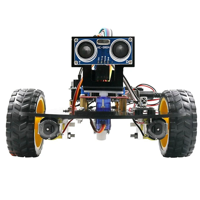 Smart Robot Car Diy Learning 2WD ultrasound sensor infrared remote control starter kit
