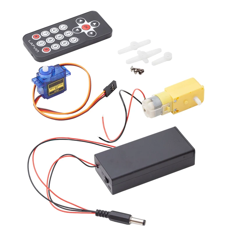 Smart Robot Car Diy Learning 2WD ultrasound sensor infrared remote control starter kit