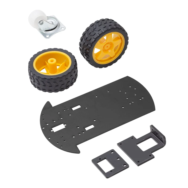 Smart Robot Car Diy Learning 2WD ultrasound sensor infrared remote control starter kit