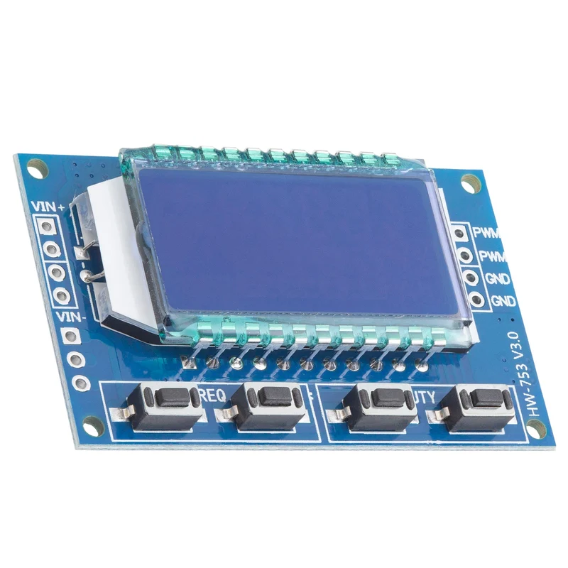PWM Signal Generator Duty Cycle with 1Hz-150Khz 3.3V-30V Frequency Generator Rectangular Waveform Generator