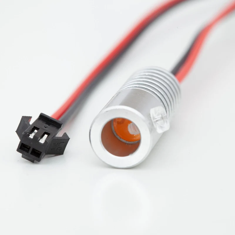 LED Ambient Lighting 1.8W DC 12V Interior Lighting with Optical Fiber for DIY Room Lighting and DIY Projects Blue