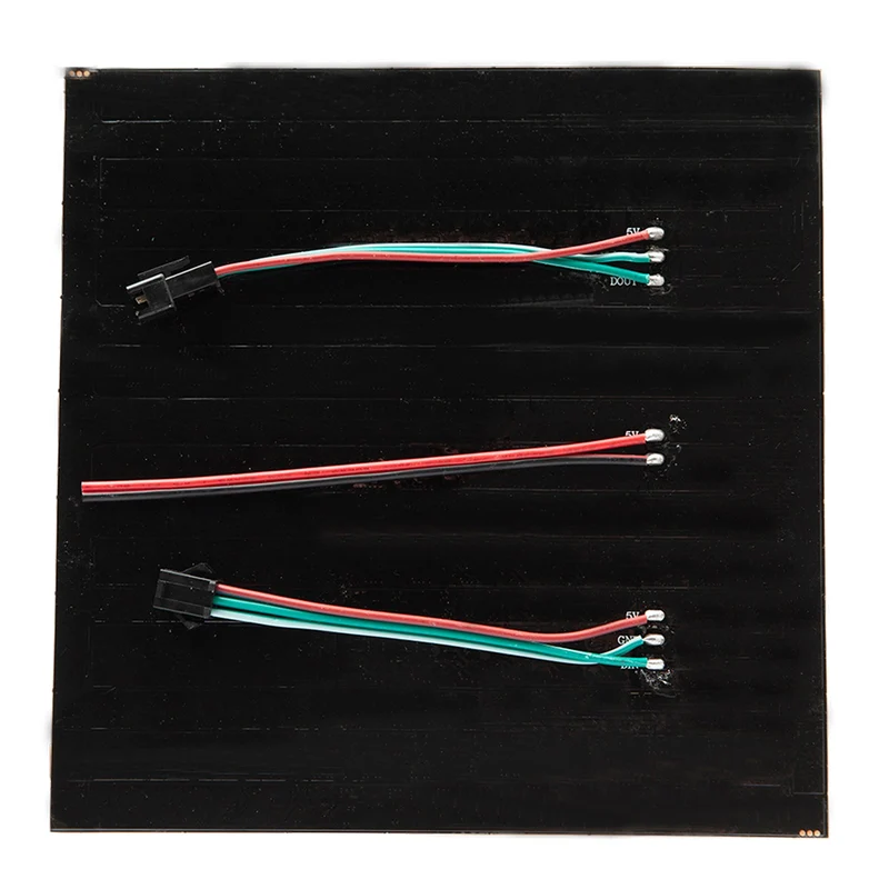 RGB LED Panel WS2812B 16x16 256 LEDs Flexible Led Module 5050SMD IC Single Addressable Full Color with DC5V Compatible with Raspberry Pi