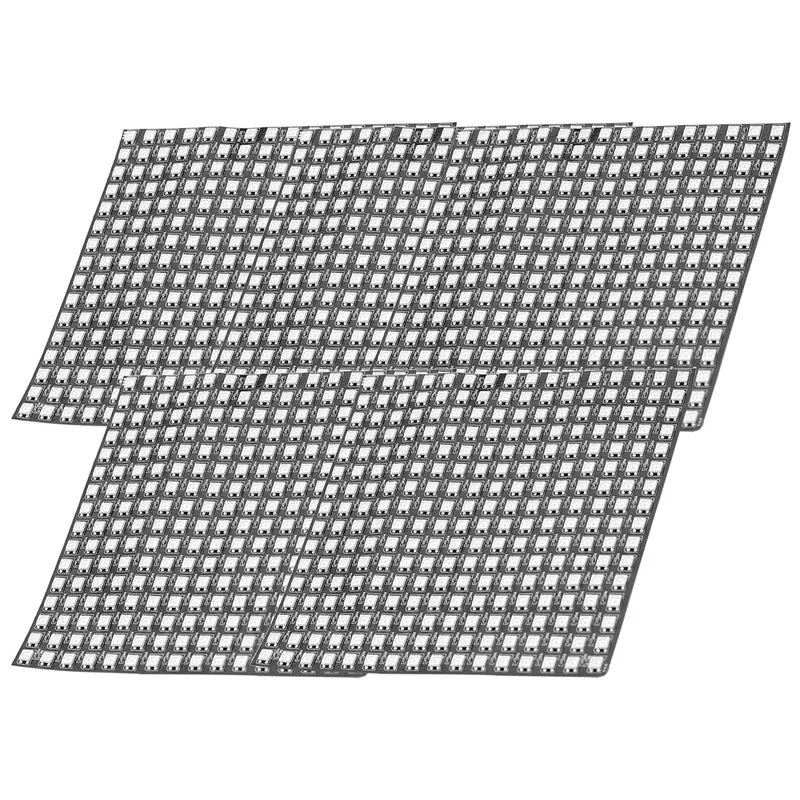 RGB LED Panel WS2812B 16x16 256 LEDs Flexible Led Module 5050SMD IC Single Addressable Full Color with DC5V Compatible with Raspberry Pi
